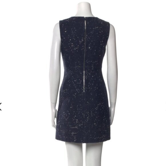 Diane von Furstenberg Crew Neck Mini Dress Size S / 4 - Picture 3 of 3